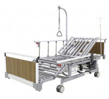 Кровать медицинская электрическая для лежачих больных DB-11А (МЕ-5248Н-00) с боковым переворачиванием, туалетным устройством и функцией «кардиокресло»