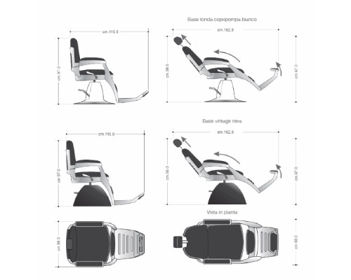 Мужское кресло JUPITER 388 TAILOR MADE